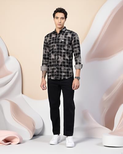 Image of Majestic Man Pure Cotton Printed Trendy & Comfortable Casual Shirt