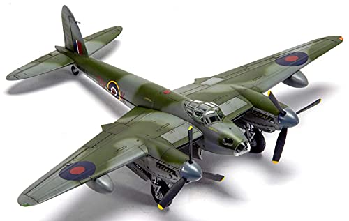 Airfix A04023 de Havilland Mosquito Series 4 Aircraft 1:72 Scale Model Kit, Black