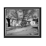 C.F. Forbes Gas Station, Automobile Repair Shop, 195 North Raymond Avenue, Pasadena, Los Angeles County, CA - 3 Antique Wall Art Print | Vintage Black & White Image | Office Wall Decor | 17x22