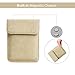 WALNEW 6 Inch Sleeve for Kindle 2024, 2022, 2019 (J9G29R), Paperwhite, Voyage, 8th Gen (2016), 4/5, Touch - Protective Pouch Bag Case Cover, Khaki