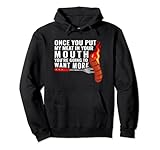 Photo Gallery grill grilling bbq joke once you put my meat in your mouth felpa con cappuccio Photo Gallery grill grilling bbq joke once you put my meat in your mouth felpa con cappuccio