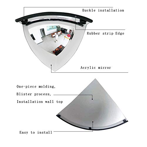 Specchio sferico 1/8, Specchio di Sicurezza