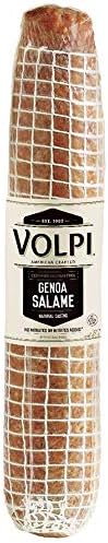 Volpi Genoa Salami - Bulk Vacuum Packing, 80 Ounce -- 5 per case.