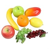 Plusieurs tailles et couleurs : cet ensemble comprend une variété de tailles et de couleurs de fruits, vous permettant de créer un affichage dynamique et varié. Des petits citrons aux mangues plus grandes, chaque pièce offre un attrait visuel unique.