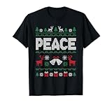 I Come In Peace Couple Ugly Sweater Christmas