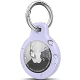 Wanme Airtag Porte Clé, Étuis pour Apple AirTag Coque, Protection Résistante à Scratch, Co...
