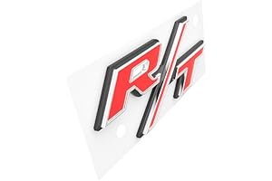 MOPAR 4806323AA OEM Dodge Charger "R/T" Badge for Tailgate, Red