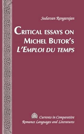 Critical Essays on Michel Butor’s «L’Emploi du temps»: 211 New Edition book cover