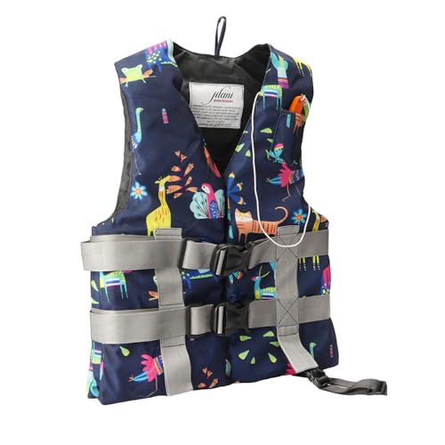 Image of Multi-Color Kids Swimming Jacket, Adjustable Fit (Child-XL-Age-10-15)