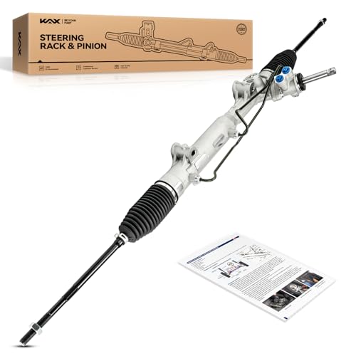 KAX Hydraulic Power Steering Rack and Pinion Compatible with 2011-2020 Grand Caravan, 2011-2016 Town & Country, 2020-2021 Voyager, 2012-2015 C/V Replace 223084