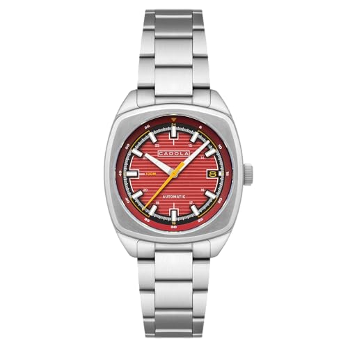 Image of Cadola Men's 38mm Buxton Automatic Watch with Leather Strap CD-1057