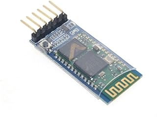 Robojax HC-05 Bluetooth Serial Pass-Through Module Wireless Serial Communication with Button for Arduino