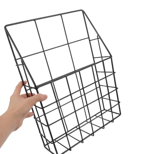 Revistero de pared para optimizar espacio organizador metálico 5