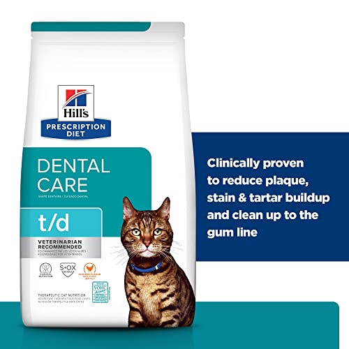 Hill's Prescription Diet t/d Dental Care Chicken Flavor Dry Cat Food