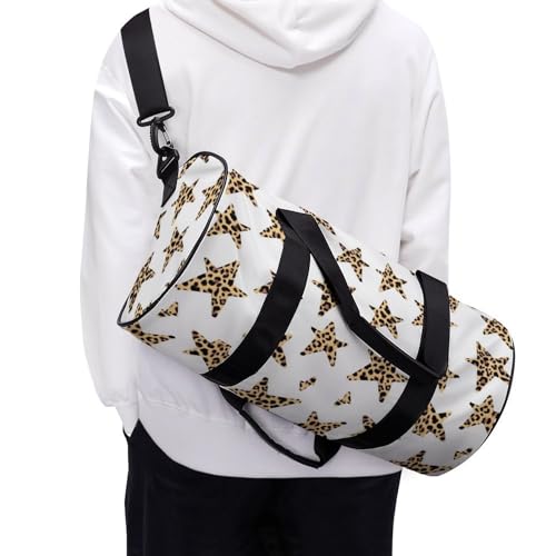 Sac week-end duffel bag lé opard étoile fini le manque de place - 6