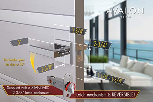 La Mejor review de Manillas modernas para baño que Puedes comprar On-line. 18 Imagen adicional