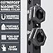 Synergee Black Magnetic Barbell Collars – Locking 2