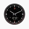 ALFAJR Large Round Wall Clock Ana-Digi Automatic Azan Athan Prayer Clock Qibla Muslim CR-23 B