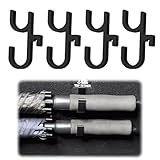 4pcs Car Umbrella Holder & Headrest Hook,Golf Umbrella Holder for Trolley,Car Seat Back Storage Double Hook for Bags,Handbag,Easy Clip Space-Saving Accessories for Truck,Boat,Stroller,Wheelchair