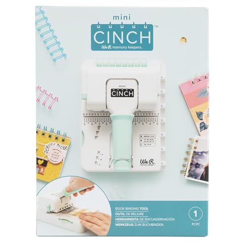 We R Memory Keepers Mini Cinch Bookbinding Machine - Small Craft Tool Compatible with Wire or Spiral Coils - Make Professional Books, Notebooks, Calendars, and Journals by We R Memory Keepers - Image 2