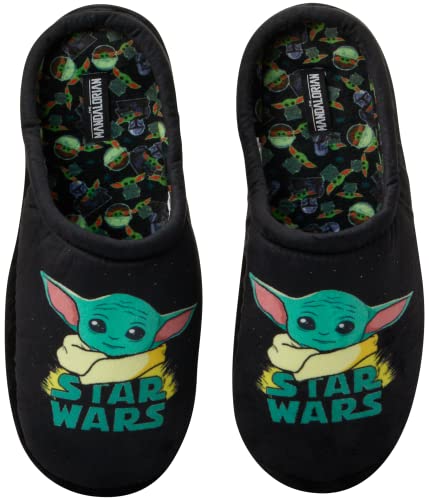 baby yoda men's slippers