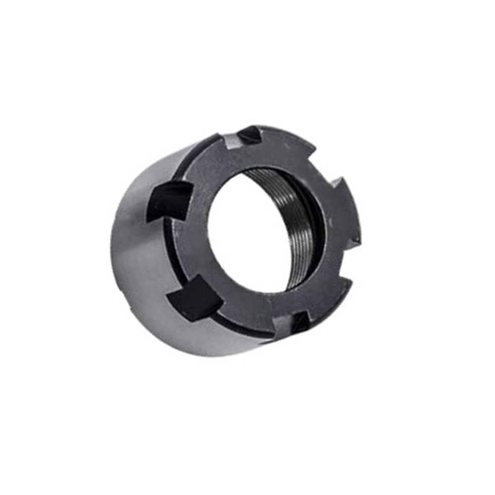 ER11-ER32 Dado di serraggio a molla Dado di serraggio in metallo ad alta precisione for mandrino di fresatura, 1 pz(M19x1.0)