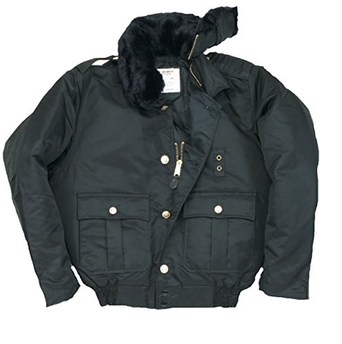 Price comparison product image NYPD Reprodution Bomber Jacket (M) Black