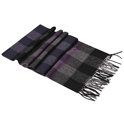Temminc 100% Wool Scarves For Men Women, Warm Wool Blanket Scarf For Women, Pashmina Scarf For Women,Soft Irish Luxury Cozy Wool Fall Winter Scarf, Women Wool Cold Weather Scarf,Bufanda Lana Mujer #TOP5