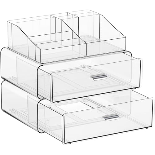 Yieach 3-Tier Makeup Organizer