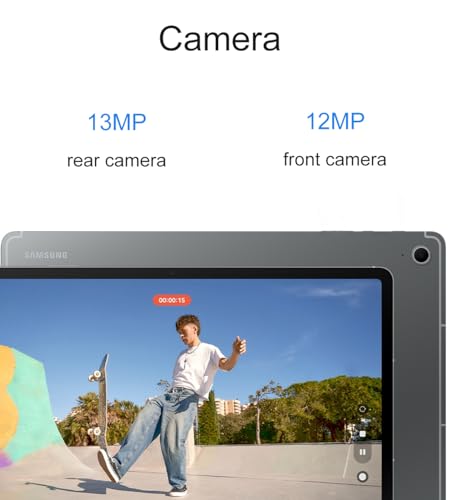 Image of SAMSUNG Galaxy Tab S10 FE AI Android Tablet (10.9 inch 2K+ 90Hz Touchscreen, 8-Core, 8GB RAM, 256GB Storage (128GB+128GB SD Card)), S Pen, 20-Hr Long Battery Life, 13MP+12MP Cameras (Renewed)