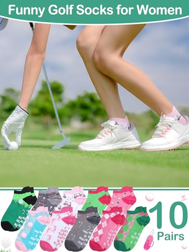 10 Pairs Funny Golf Socks