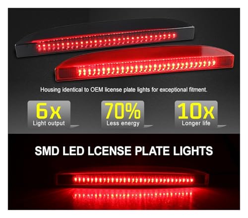 Feu stop central pour Renault Clio 2 1998-2005 à LED rouge