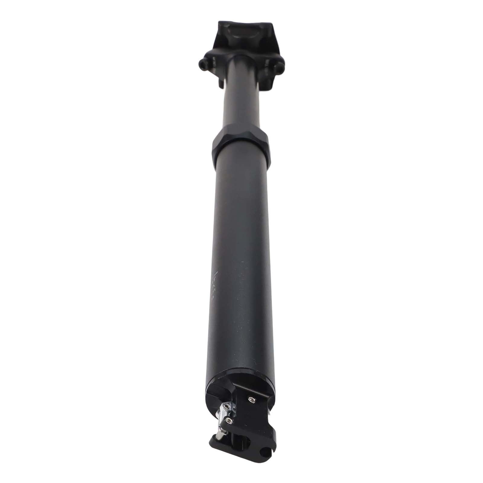 Dropper, reggisella da 30,9 mm per cavo interno, in lega di alluminio, telescopico, con telecomando, per mountain bike, bici da strada, colore nero