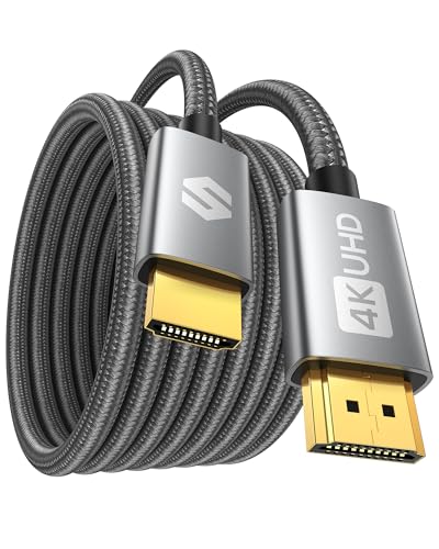 Silkland Cable HDMI 5m/4K, High Speed 18Gbps Cable HDMI 2.0 Admite 4K@60Hz, HDR, 3D, Ethernet, Audio Return (ARC)   Cable HDMI Nylon