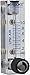 Brooks Instrument Flowmeter 2510A2A18SVVT, 10-100 LPM Air, 5% F.S, 1/8" FNPT SS Ftg, Inlet Valve