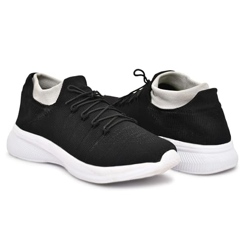 Image of ZOOVY Men's Stylish Wonder Series Outdoor Lace Up Socks Casual Sports Sneakers Shoes for Men & Boys,Trending Walking, Running Shoes /Gymwear, Lightweight Shoes for Men Daily Use