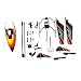 Coolplay WLtoys V911 RC Helicopter Accessories Bag Spare Parts KV911-0001 Head cover Balance Bar Main Blade Main Shaft Connect Buckle