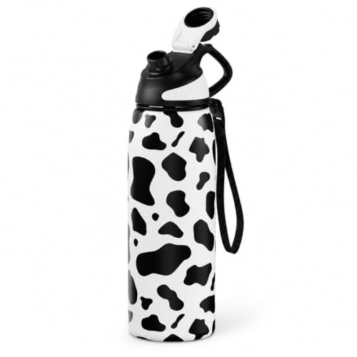 Image of 32 oz Insulated Stainless Steel Water Bottle No Straw Magnetic Lid