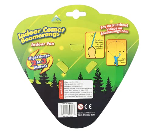 Comet Boomerangs - Stiff Foam For Safe, Indoor Boomerang Fun! #TOP1