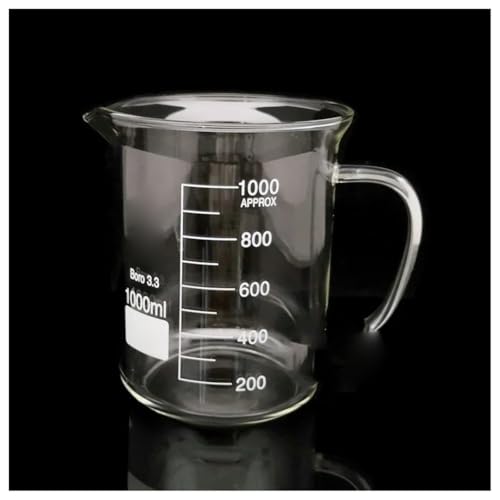 Bécher de laboratoire en verre en guide de gobelets doseurs pour la cuisine
