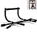 Fitness Multifunzionali Parallele Casa Pull-up Attrezzature Coperta Orizzontale Bar Attrezzatura di Addestramento 200kg Bearing (Color : Black, Size : 96x45x33cm)