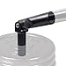 Ollieroo Barbell T-Bar Row Plate Post Insert Landmine - Fits 2'' Olympic Bars, Full 360 Swivel, Easy to Install, Great for Back Exercises, 360 Degree Swivel