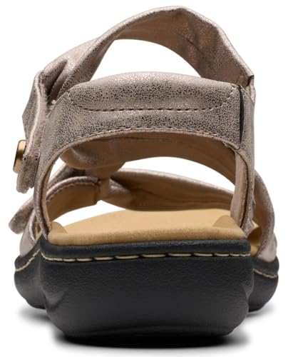 Clarks Clarks Women's Laurieann Bell Sandal, Taupe Metallic, 9