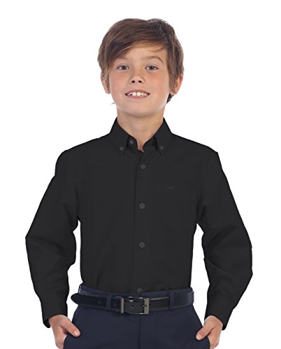 Gioberti Boy's Oxford Long Sleeve Dress Shirt