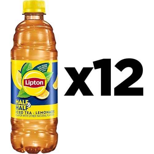 Image of Lipton Iced Tea and Lemonade, 16.9 Fl Oz Bottles (Pack of 12)