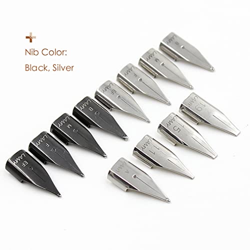 Original Z50 Replacement Nib For Lamy Fountain Pens Silver Bold Spare Nibs (Silver Nib B X 1) #TOP3