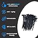 Havgufil Nylon Universal Cable Tie Buckle, Multifunctional Automotive Self-Locking Zip Ties Clips for Car Repair-Fender, Engine Cover, Trunk Liner, Zipper Clip Fasteners Replaces Screws,100PCS