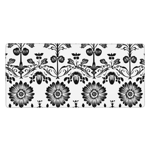 Grand tapis de souris de jeu et tapis de bureau pour clavier et souris PC