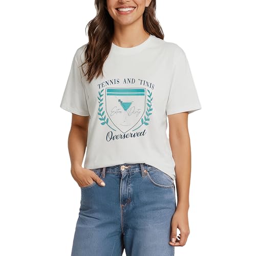 Jamie Tee graphique Wildfox femme t-shirt à motif rétro en coton premium