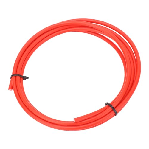 Brake Oil Line, Professional Heat Resistant Nylon Mountain Bike Disc Brake Hose Oil Needle Set for Mountain Bike, Road Bike (Red)
